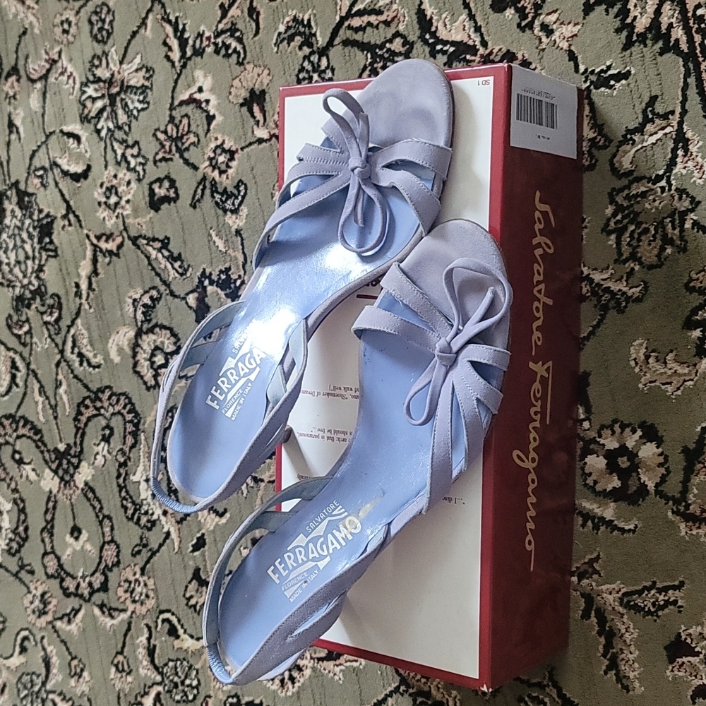 Salvatore ferragamo sandals.